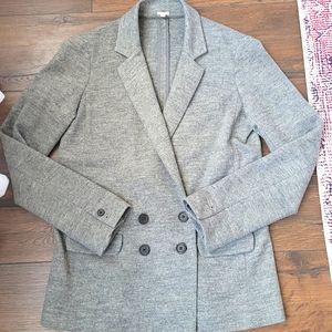 J CREW Double-breasted Button Blazer